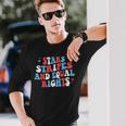 Stars Stripes And Equal Rights 4Th Of July Rights V2 Long Sleeve T-Shirt Gifts for Him