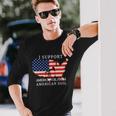 I Support American Oil From American Soil Keystone Pipeline Tshirt Long Sleeve T-Shirt Gifts for Him