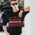 Surgery Survivor Imported Parts Tshirt Long Sleeve T-Shirt Gifts for Him