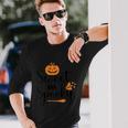 Sweet Ana Spooky Pumpkin Halloween Quote Long Sleeve T-Shirt Gifts for Him