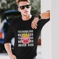 Technoblade Never Dies V5 Long Sleeve T-Shirt Gifts for Him