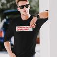 Unemployed Lifeguard Life Guard Long Sleeve T-Shirt Gifts for Him
