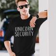 Unicorn Security V2 Long Sleeve T-Shirt Gifts for Him
