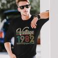 Vintage 1982 Original Parts 40Th Birthday Long Sleeve T-Shirt Gifts for Him