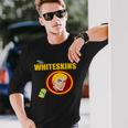 Whiteskins Football Native American Indian Tshirt Long Sleeve T-Shirt Gifts for Him