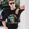 We Wish You A Beachy Christmas In July Long Sleeve T-Shirt Gifts for Him