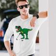 Cuterex Dinosaur Boys Golfing Lover Trex Dino Golf Long Sleeve T-Shirt T-Shirt Gifts for Him