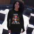 4Th Of Easter Happy 4Th Of July Anti Joe Biden Long Sleeve T-Shirt Gifts for Her