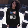 All American Dad 4Th Of July Fathers Day Long Sleeve T-Shirt Gifts for Her
