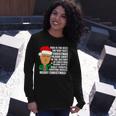 The Best Christmas Pajama Shirt Ever Everyone Agrees Donald Trump Tshirt Long Sleeve T-Shirt Gifts for Her