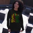 Black History Month Famous Figures Long Sleeve T-Shirt Gifts for Her