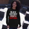 Black History Month All Year Tshirt Long Sleeve T-Shirt Gifts for Her