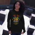 This Boy Is Now Double Digits Birthday Boy 10 Year Old Long Sleeve T-Shirt Gifts for Her