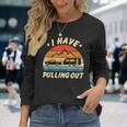 Camping I Hate Pulling Out Retro Vintage Men Women Long Sleeve T-Shirt T-shirt Graphic Print Gifts for Her