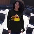 Candy Corn Cutie Halloween Quote V2 Long Sleeve T-Shirt Gifts for Her