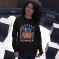 Eagle Mullet 4Th Of July Usa American Flag Merica V3 Long Sleeve T-Shirt Gifts for Her