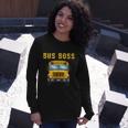 Favorite Bus Driver Bus Retirement School Driving Long Sleeve T-Shirt Gifts for Her