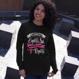 Feminist Christmas Lights And Reproductive Rights Pro Choice Long Sleeve T-Shirt Gifts for Her