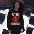 Firefighter Future Firefighter For Young Girls V2 Long Sleeve T-Shirt Gifts for Her