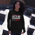 Lets Go Brandon Essential Brandon Political Long Sleeve T-Shirt Gifts for Her