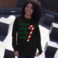 Its Not Going To Lick Itself Naughty Christmas Tshirt Long Sleeve T-Shirt Gifts for Her