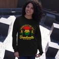 Juneteenth Emancipation Day Vintage Cool Melanin Black Pride V3 Long Sleeve T-Shirt Gifts for Her
