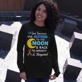 I Love Someone With Autism To The Moon & Back V2 Long Sleeve T-Shirt Gifts for Her