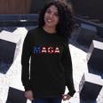 Maga American Flag Tshirt V5 Long Sleeve T-Shirt Gifts for Her