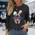 Matching Easter Party Graphic Im The Naughty Bunny Men Women Long Sleeve T-Shirt T-shirt Graphic Print Gifts for Her Matching Easter Party Graphic Im The Naughty Bunny Men Women Long Sleeve T-Shirt T-shirt Graphic Print Gifts for Her