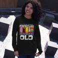 Im This Many Popsicles Old Popsicle Birthday Long Sleeve T-Shirt Gifts for Her