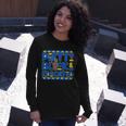 Pretty Black And Educated Sigma Gamma Rho Hand Sign Long Sleeve T-Shirt Gifts for Her