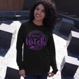 Proud Member Of The Wicked Witch Club Spooky Witch Halloween Long Sleeve T-Shirt Gifts for Her