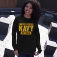 Retired United States Navy Long Sleeve T-Shirt Gifts for Her