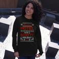 Rosebud Motel Have A Schitty Holiday Ugly Christmas Sweater Long Sleeve T-Shirt Gifts for Her