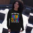 I See Your True Colors Autism Awareness Support Long Sleeve T-Shirt Gifts for Her