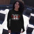 Thats Hearsay Brewing Co Home Of The Mega Pint Skull Long Sleeve T-Shirt Gifts for Her