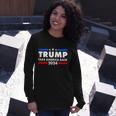 Trump Take America Back 2024 Election Logo Long Sleeve T-Shirt Gifts for Her