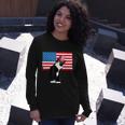 Tuxedo Cat 4Th Of July Hat Patriotic Adults Long Sleeve T-Shirt Gifts for Her