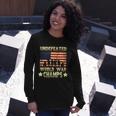 Undefeated World War Champs V2 Long Sleeve T-Shirt Gifts for Her