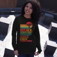 Vote As If Pro Choice Reproductive Rights Long Sleeve T-Shirt Gifts for Her