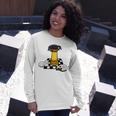 Cute Chess Cat Manga Style For Chess Player Long Sleeve T-Shirt Gifts for Her