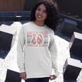 Girls 10Th Birthday Double Digits Tenth Hippie Daisy Print V2 Long Sleeve T-Shirt Gifts for Her
