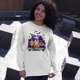 Gnomes Witch Truck Nonnie Halloween Costume Long Sleeve T-Shirt Gifts for Her
