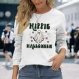 Halloween Cute Hippie Halloween Design Men Women Long Sleeve T-shirt Graphic Print Unisex Gifts for Her