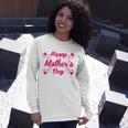 Happy Hearts Tshirt Long Sleeve T-Shirt Gifts for Her