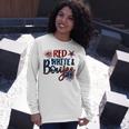 Red White And Boujee 4Th Of July Fourth Of July Vintage Long Sleeve T-Shirt Gifts for Her