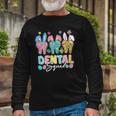 Bunny Ears Cute Tooth Dental Squad Dentist Easter Day Unisex Long Sleeve