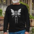 Fairycore Aesthetic Gothic Butterfly Skeleton Fairy Grunge Unisex Long Sleeve