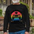 4Th Grade Level Complete Game Back To School Long Sleeve T-Shirt Gifts for Old Men