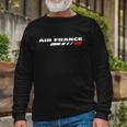 Air France Tshirt Long Sleeve T-Shirt Gifts for Old Men